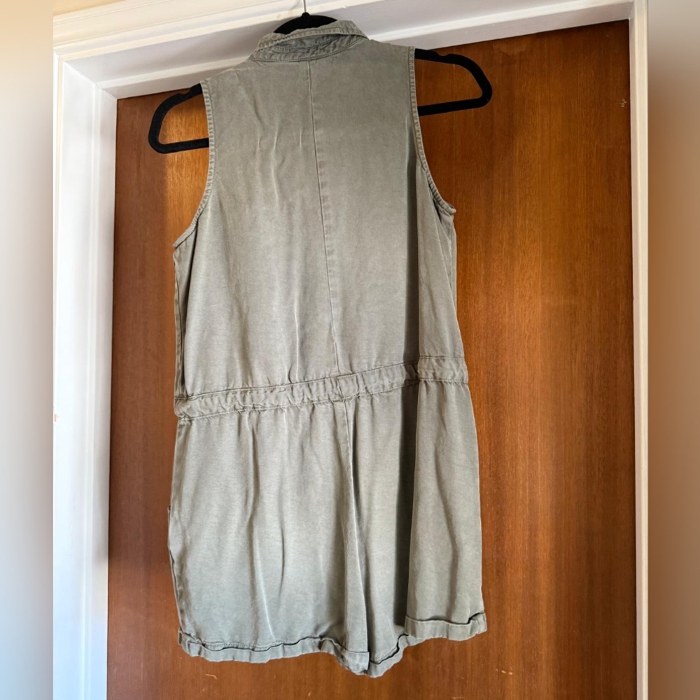 Universal Thread Olive Green Romper - image 2